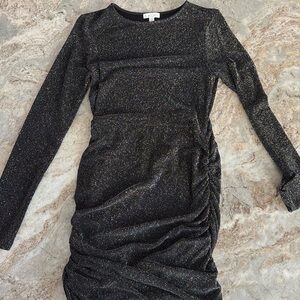 Leah sparkle body con dress